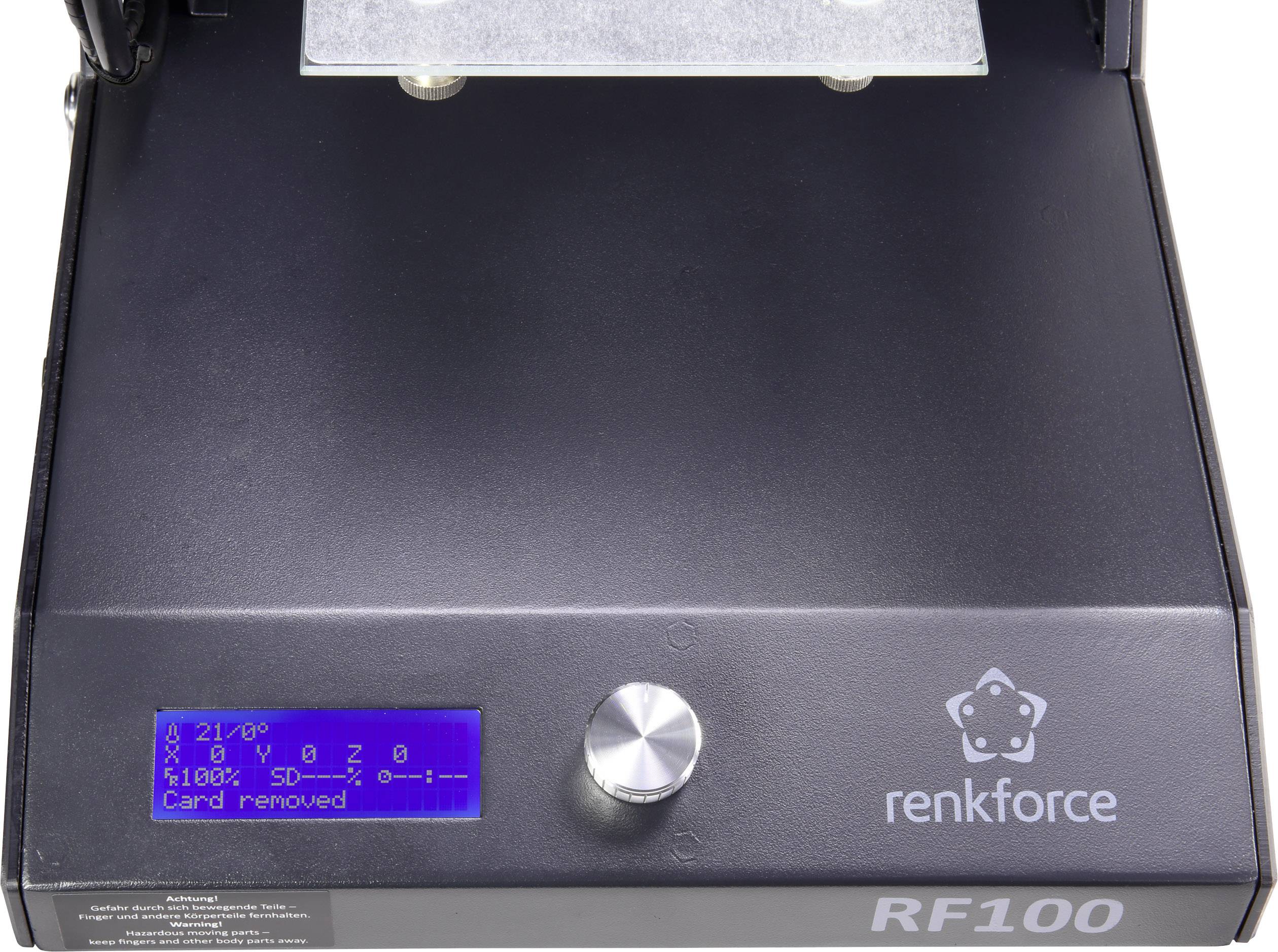 Renkforce RF100 v2 3D Drucker inkl. Filament
