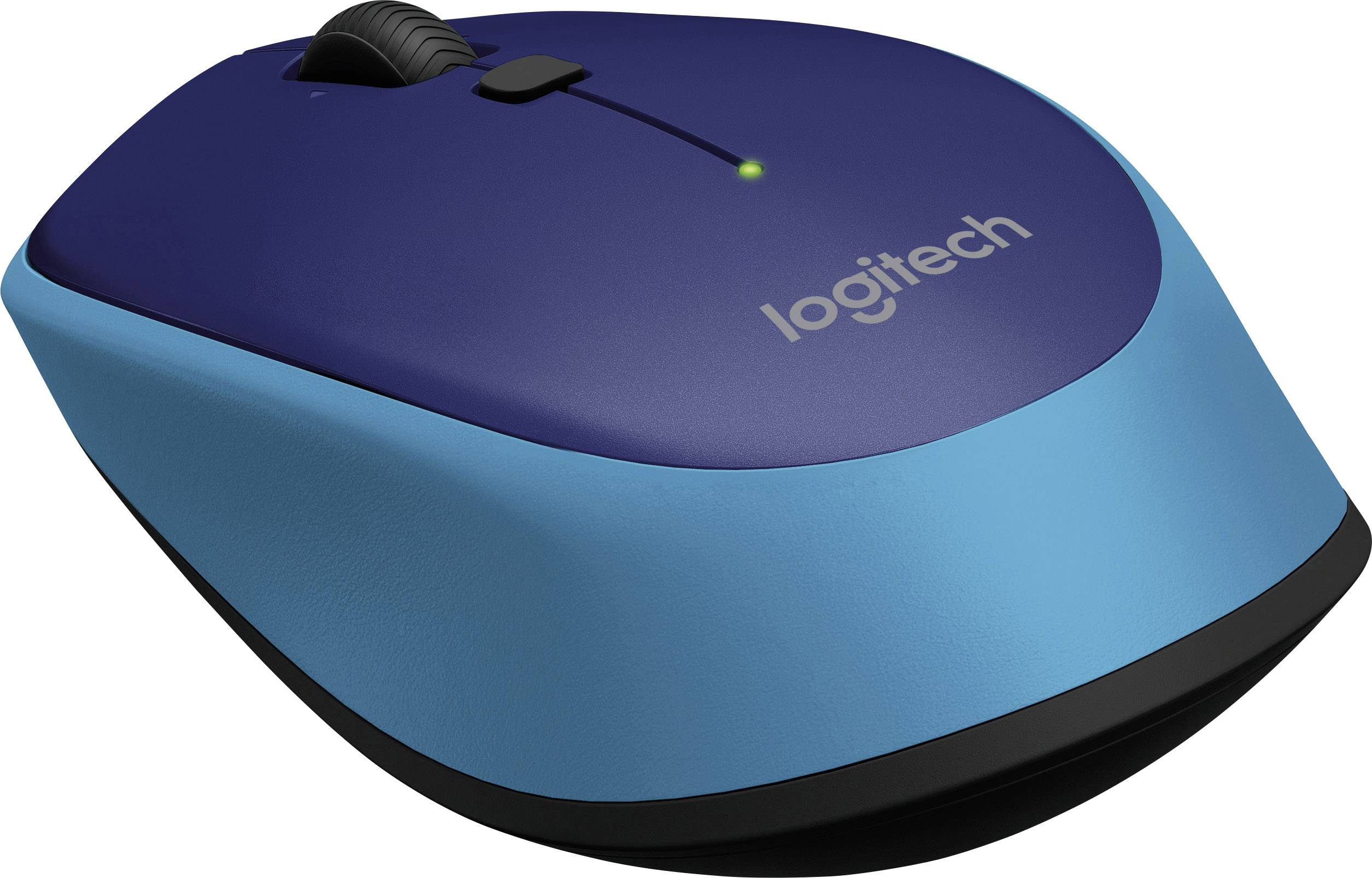 Logitech M335 Funk Maus Optisch  Blau