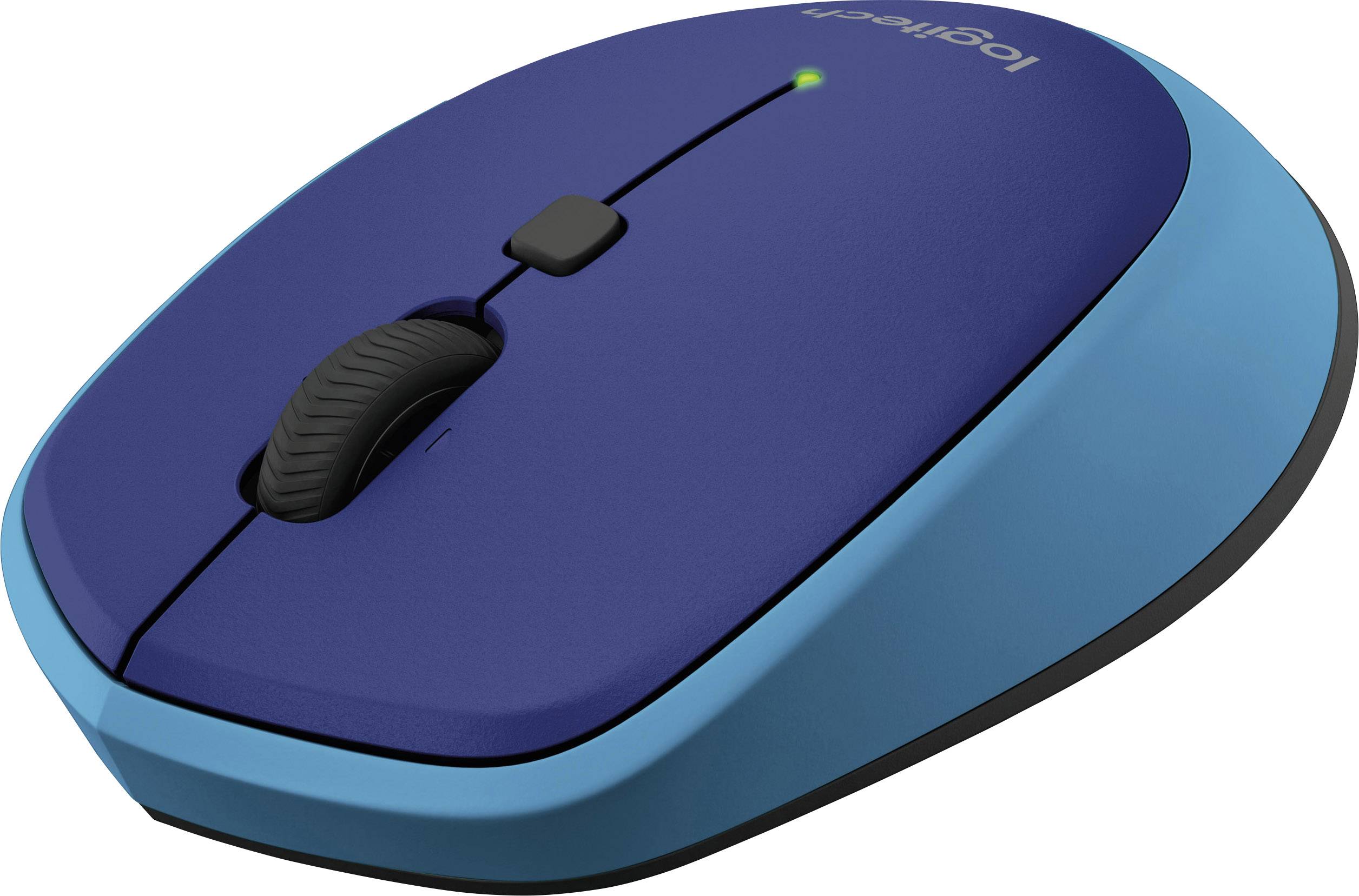 Logitech M335 Funk Maus Optisch  Blau