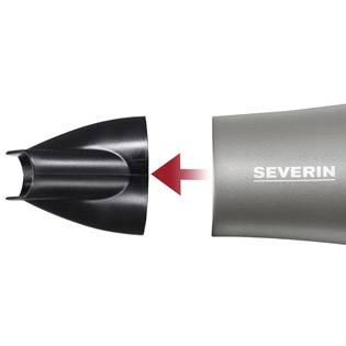 Severin HT 0141 Haartrockner Platin-Grau, Metallic