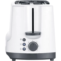 Severin AT 2234 Doppel-Langschlitztoaster mit Brötchenaufsatz Weiß, Grau Severin AT 2234 Doppel-Langschlitztoaster mit Brötchenaufsatz Weiß, Grau