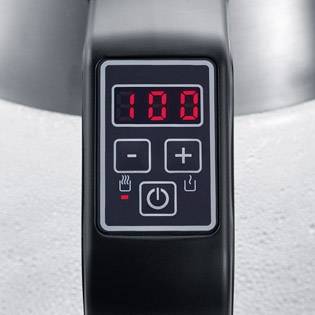 Severin WK 3477 Wasserkocher Glas, Edelstahl (gebürstet), Schwarz Fassungsvermögen: 1.7 l