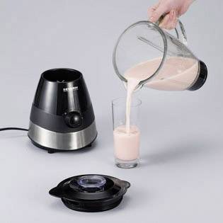 Severin SM 3718 Standmixer 550 W Edelstahl (gebürstet), Schwarz