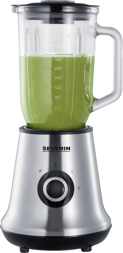 Severin SM 3734 Standmixer 500 W Edelstahl (gebürstet), Schwarz