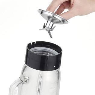 Severin SM 3734 Standmixer 500W Edelstahl (gebürstet), Schwarz