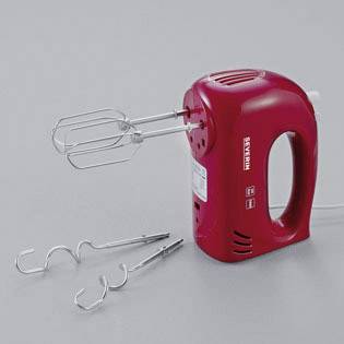 Severin HM 3821 Handmixer 300 W Rot
