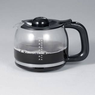 Severin KA 4192 Kaffeemaschine Edelstahl (gebürstet), Schwarz Fassungsvermögen Tassen=10 Timerfunktion