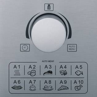 Severin MW 7868 Mikrowelle Edelstahl (gebürstet) 900 W Grillfunktion, Heißluft-Funktion