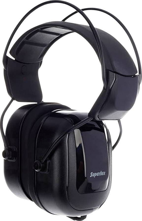Superlux HD-665 Over Ear Kopfhörer kabelgebunden Schwarz Noise Cancelling Studio