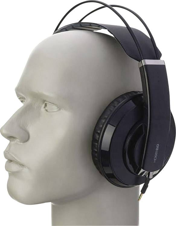 Superlux HD681 Evo BK Over Ear Kopfhörer kabelgebunden Schwarz Studio