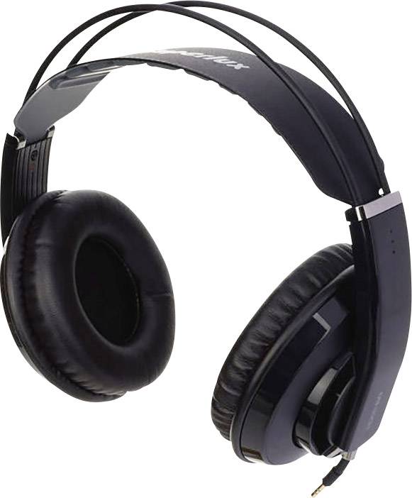 Superlux HD681 Evo BK Over Ear Kopfhörer kabelgebunden Schwarz Studio