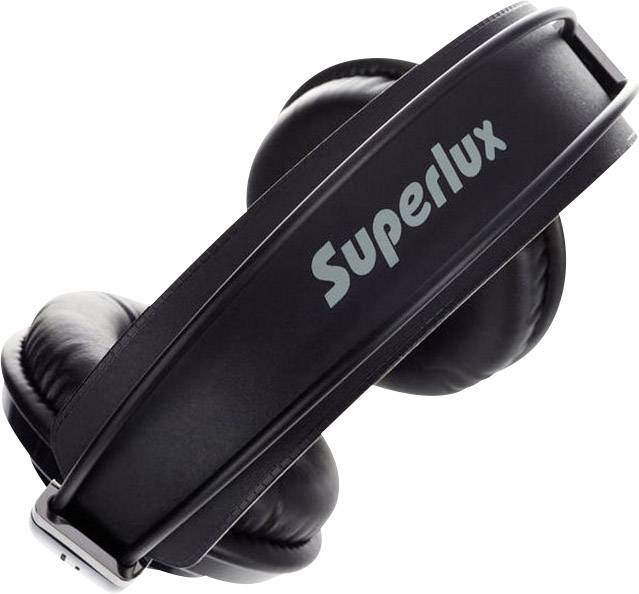 Superlux HD681 Evo BK Over Ear Kopfhörer kabelgebunden Schwarz Studio