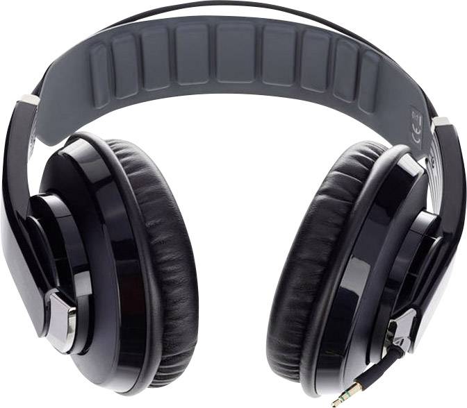 Superlux HD681 Evo BK Over Ear Kopfhörer kabelgebunden Schwarz Studio