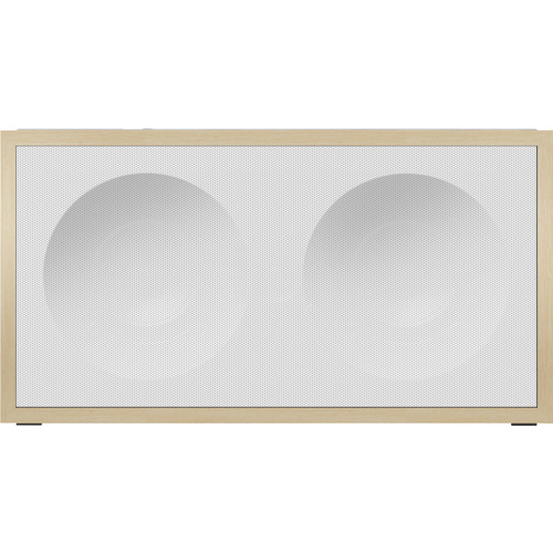 Onkyo NCP-302-W Multiroom Lautsprecher AUX, Bluetooth®, LAN, WLAN Weiß, Holz