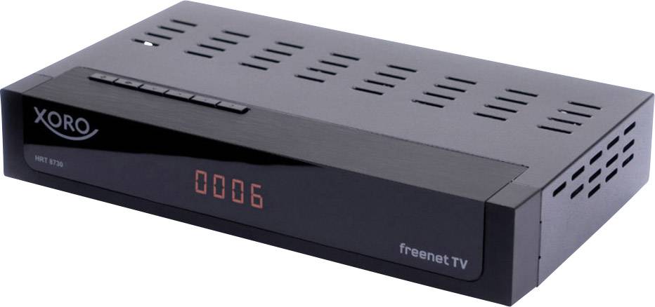 Xoro HRT 8730 KIT DVB-T2 Receiver freenet TV Entschlüsselung 3 Monate gratis, Deutscher DVB-T2 Standard (H.265), Aufnahmefunktion