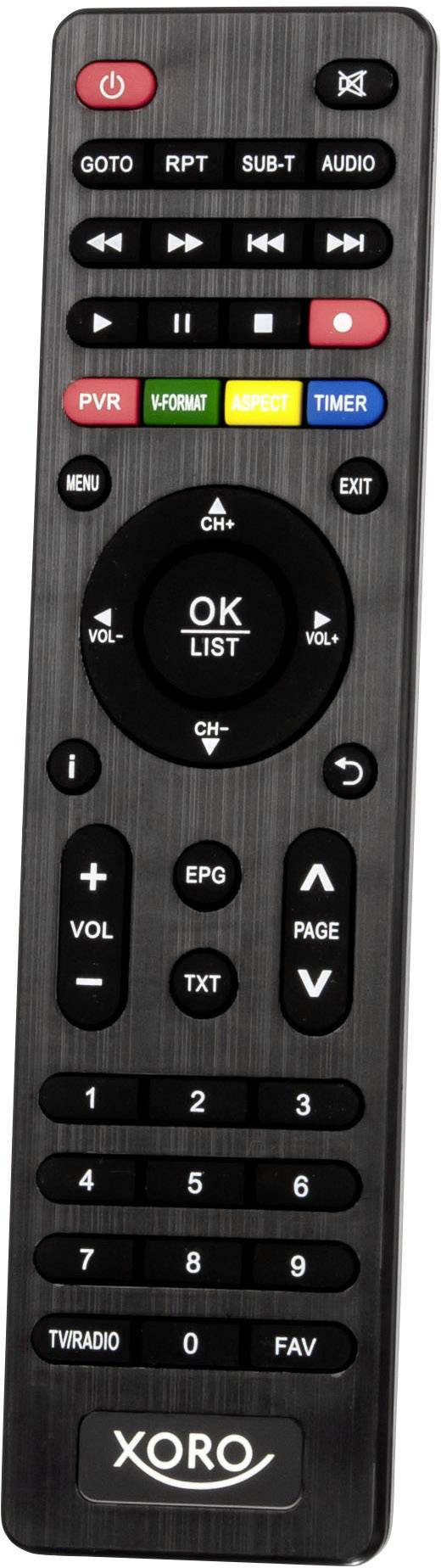 Xoro HRS 8670 LAN DVB-S2 Receiver Aufnahmefunktion, Einkabeltauglich, Front-USB