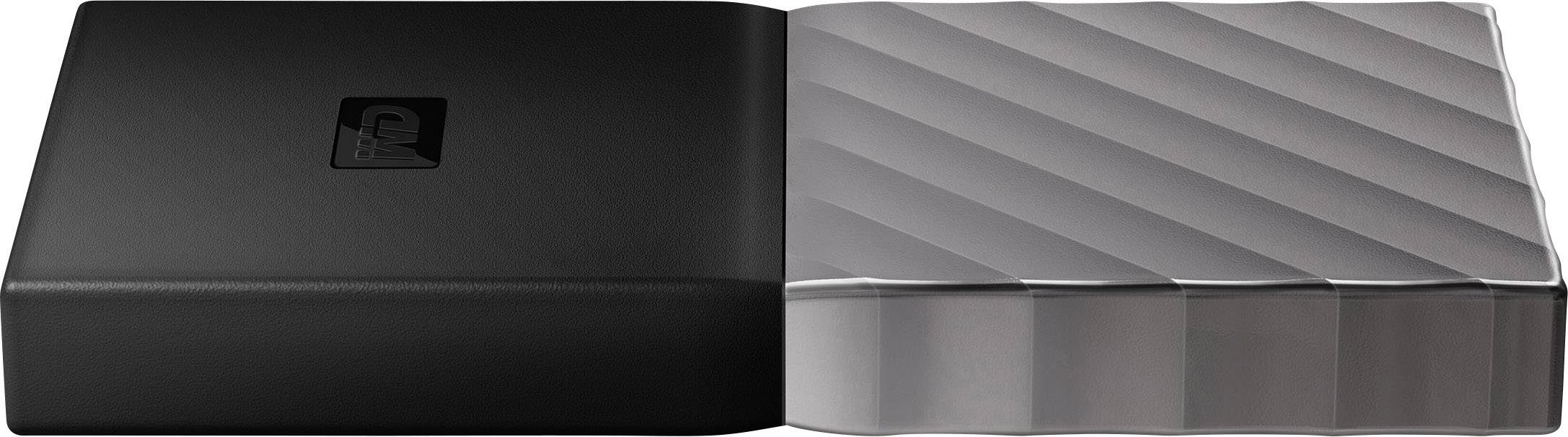 WD My Passport™ SSD 2 TB Externe SSD USB-C® (USB 3.2 Gen 2) Schwarz, Grau WDBKVX0020PSL-WESN