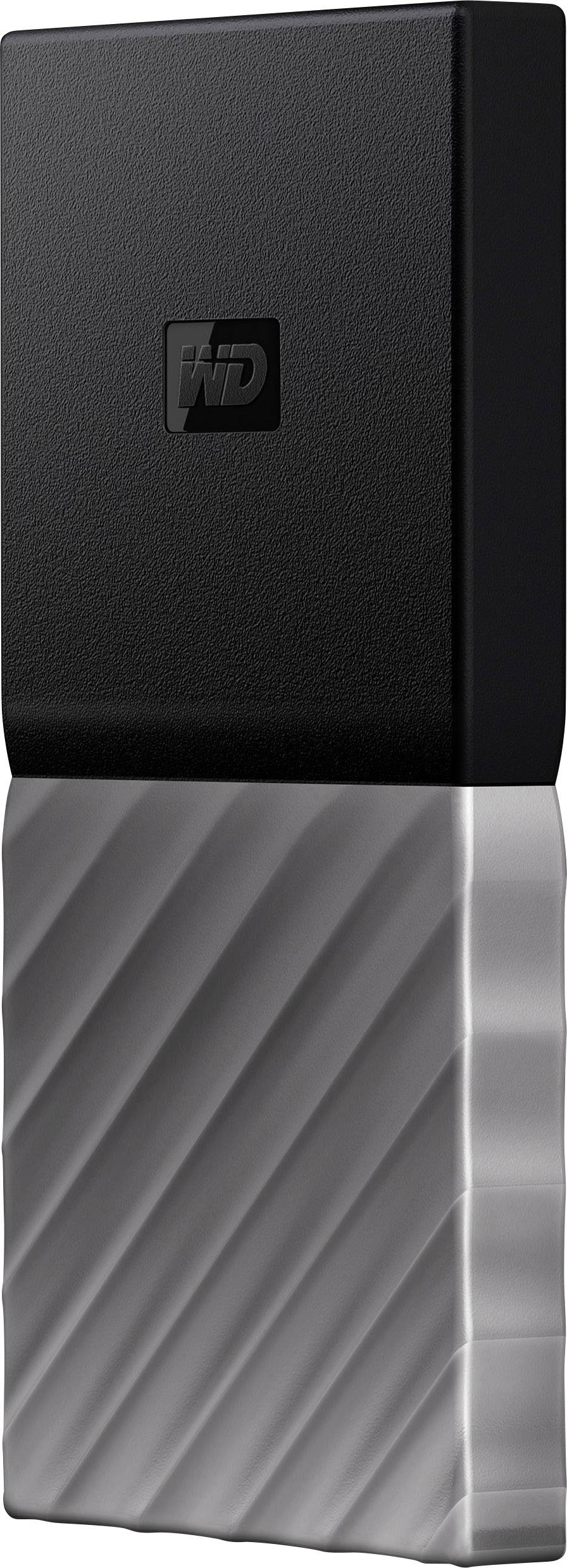 WD My Passport™ SSD 256 GB Externe SSD USB-C™ USB 3.2 (Gen 2) Schwarz, Grau  WDBKVX2560PSL-WESN