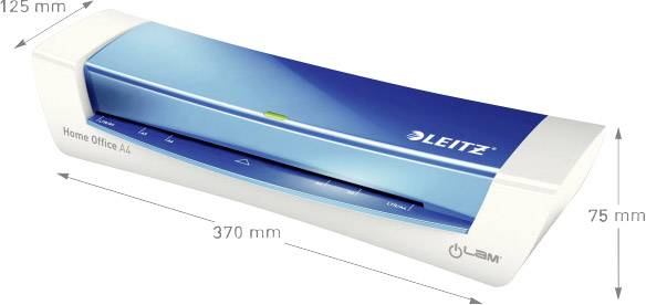 Leitz Laminiergerät iLAM HomeOffice 73680036 DIN A4 weiß/blau