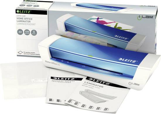 Leitz Laminiergerät iLAM HomeOffice 73680036 DIN A4 weiß/blau