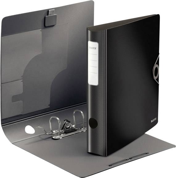 Leitz Ordner Active Solid DIN A4 Rückenbreite: 65 mm Schwarz 2 Bügel 10481095