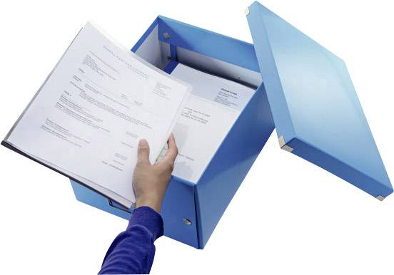 Leitz Click & Store Aufbewahrungs- und Transportbox Mittel (Für A4), Blau