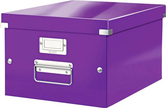 Ablagebox Click & Store A4 violett