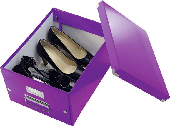 Ablagebox Click & Store A4 violett