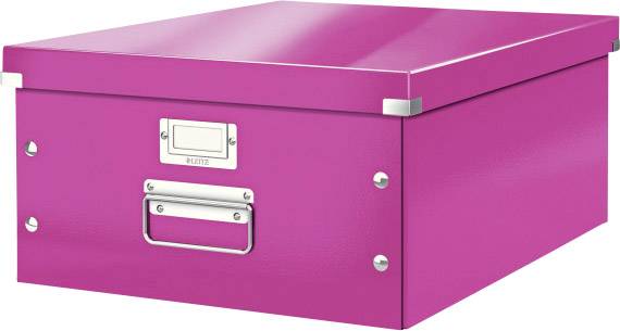 Leitz Click & Store Aufbewahrungs- und Transportbox Groß (Für A3), Pink