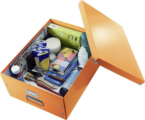 Ablagebox Click & Store A3 orange metallic