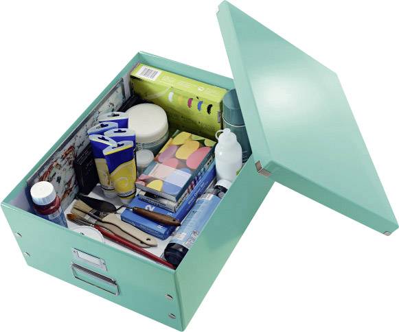 Leitz Click & Store Aufbewahrungs- und Transportbox Groß (Für A3), Eisblau