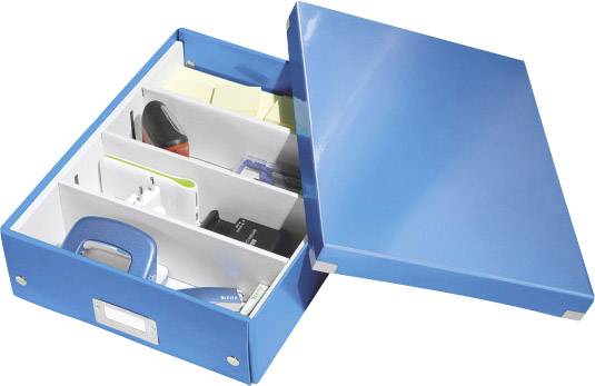 Leitz Click & Store Organisationsbox Mittel, Blau