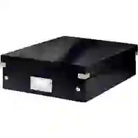 Leitz Aufbewahrungsbox Schwarz (B x H x T) 281 x 100 x 370mm 1St. Leitz Aufbewahrungsbox Schwarz (B x H x T) 281 x 100 x 370mm 1St.
