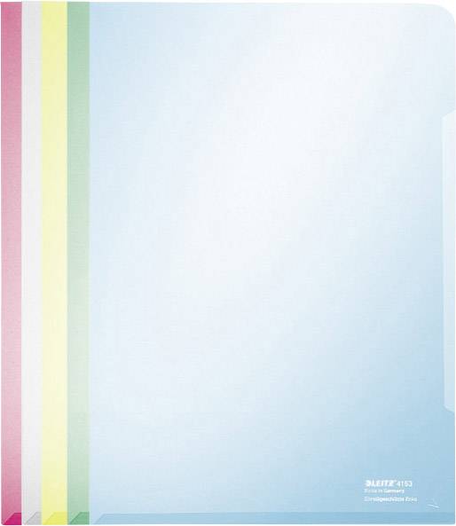 Leitz Sichthülle 4153 DIN A4 PVC 0.15 mm Gelb, Rot, Blau, Grün 41530099 100 St.