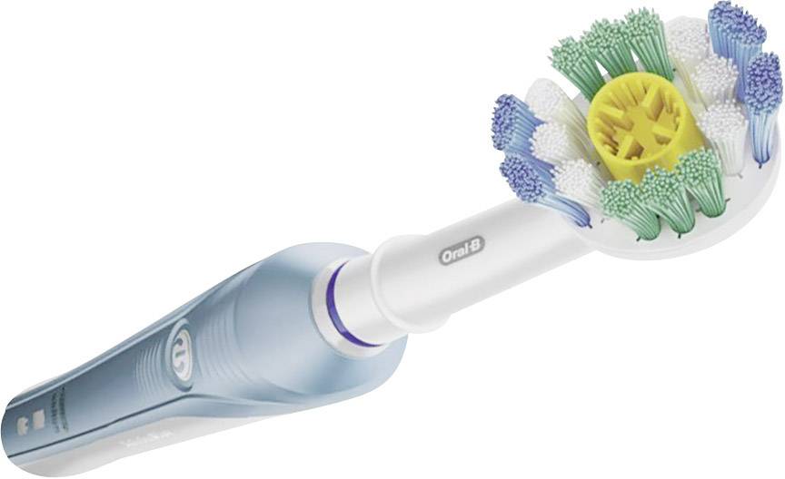 Oral-B 770 3D WHITE & CLEAN Elektrische Zahnbürste Rotierend/Oszilierend Weiß, Hellblau