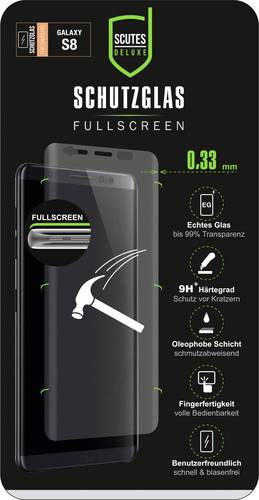 Scutes Deluxe 3D Displayschutzglas Passend für: Samsung Galaxy S8 1St.