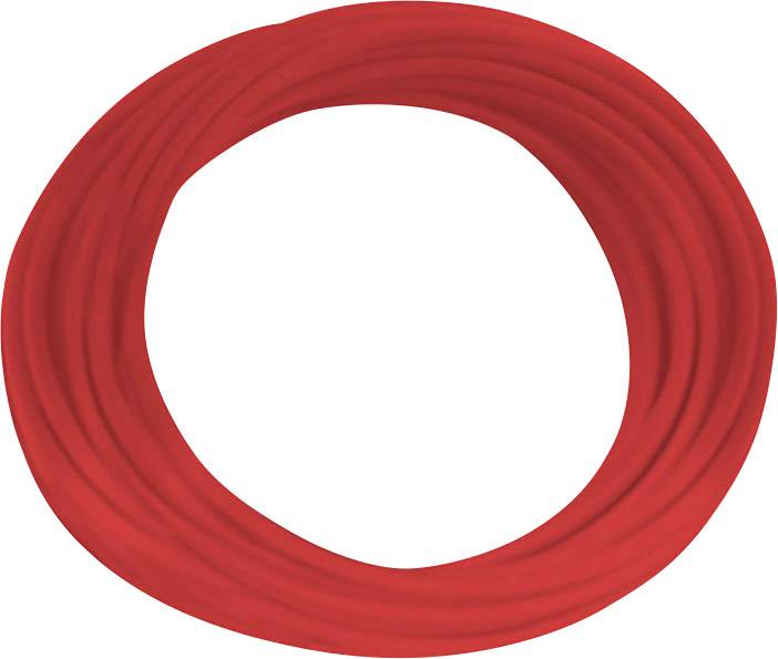 BKL Electronic 1502010/10 Litze H05V-K 1 x 0.75mm² Rot 10m