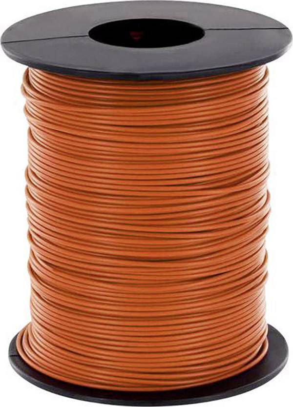 BELI-BECO L125OR25 Litze 1 x 0.25 mm² Orange 25 m