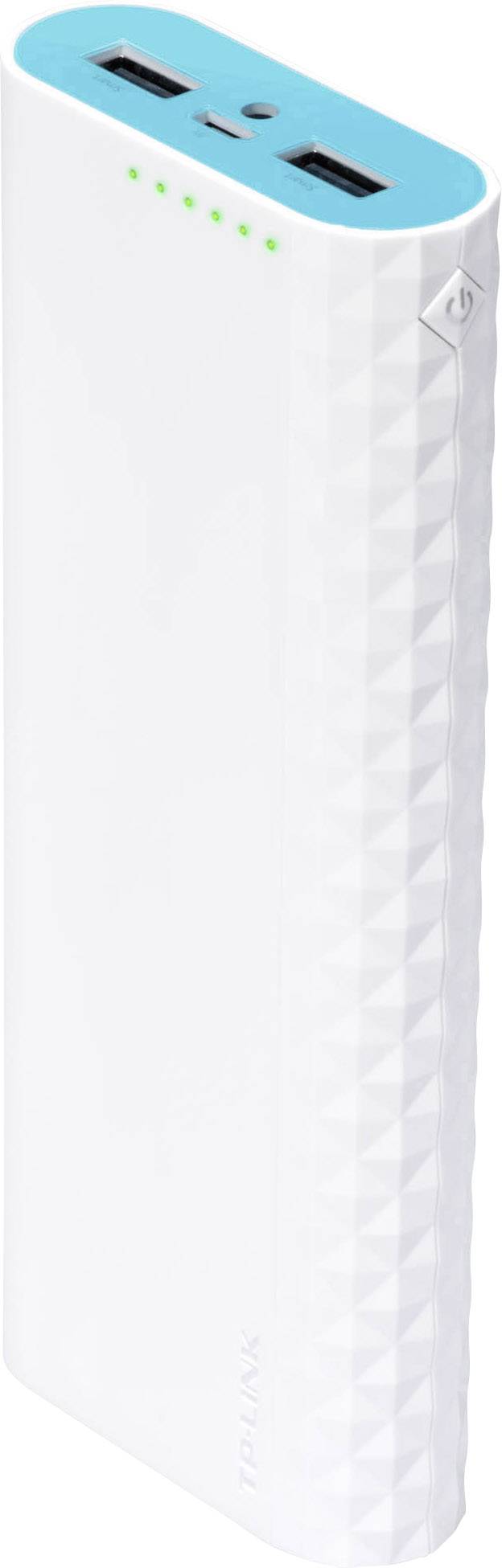 TP-Link Ally Series TL-PB15600 - Powerbank - 15600 mAh - 3 A - 2 Ausgabeanschlussstellen (2 x USB) - auf Kabel: Micro-USB