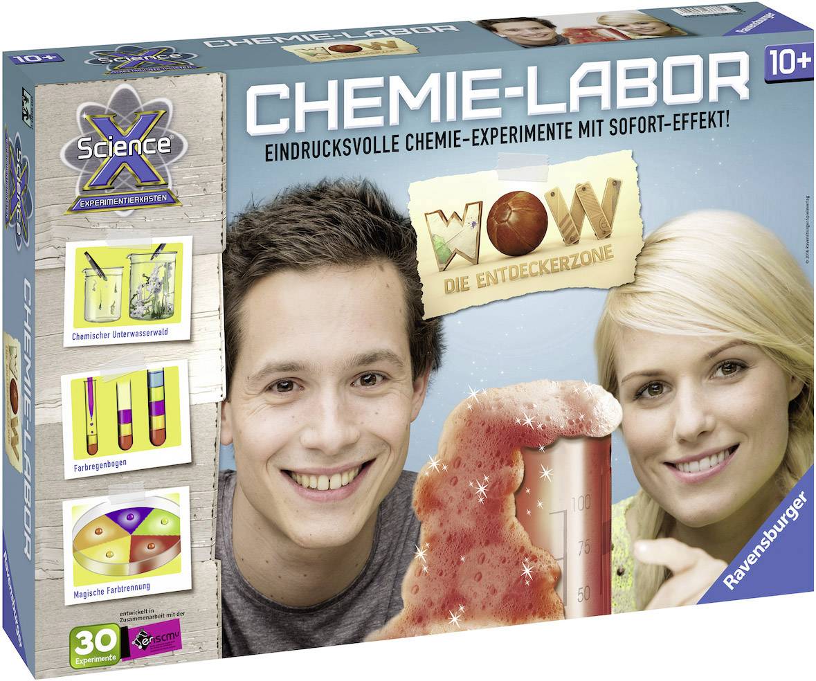 Ravensburger Chemie-Labor 18937 Experimentierkasten ab 10 Jahre