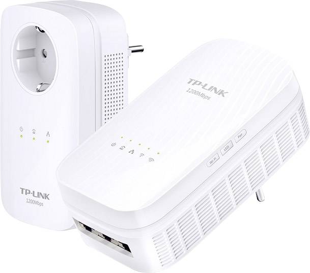 TP-LINK TL-WPA8730 KIT Powerline WLAN Starter Kit 1.2 GBit/s