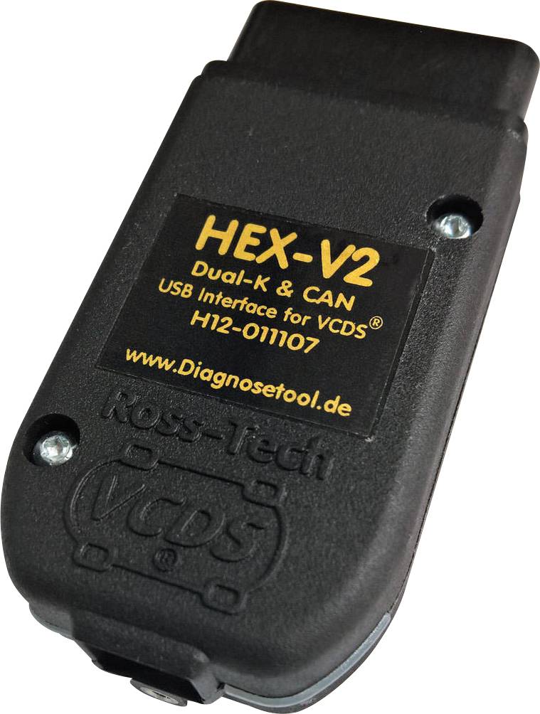 VCDS HEX-V2 USB Profi OBD II Diagnosetool Passend für (Auto-Marke): Audi, Volkswagen, Seat, Skoda uneingeschränkt