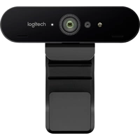 Logitech BRIO 4K-Webcam 4096 x 2160 Pixel Standfuß, Klemm-Halterung Logitech BRIO 4K-Webcam 4096 x 2160 Pixel Standfuß, Klemm-Halterung