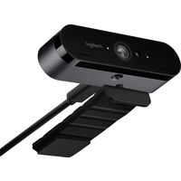 Logitech BRIO 4K-Webcam 4096 x 2160 Pixel Standfuß, Klemm-Halterung Logitech BRIO 4K-Webcam 4096 x 2160 Pixel Standfuß, Klemm-Halterung