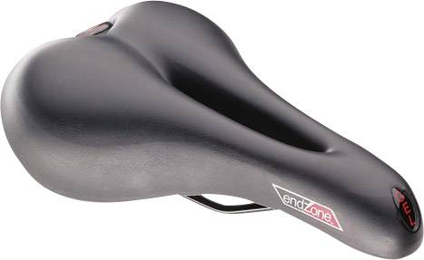 Point Endzone Gel-Sportsattel - Herren Sattel Schwarz