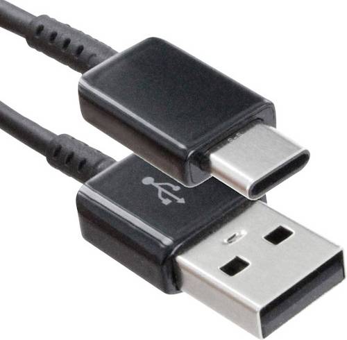 Samsung Handy Anschlusskabel [1x USB-A Stecker - 1x USB-C® Stecker] 1.20 m