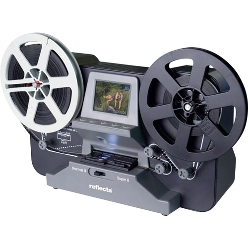 Reflecta Super 8 Normal 8 Filmscanner 1440 x 1080 Pixel Super 8 Rollfilme, Normal 8 Rollfilme, TV-A