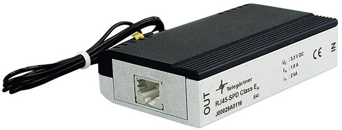 Telegärtner 100023189 100023189 Überspannungsschutz-Zwischenstecker Überspannungsschutz für: DSL (RJ45), Tel/Fax (RJ11), ISDN