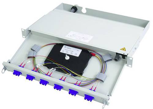 LWL-Patchpanel 12 Port E2000 1 HE