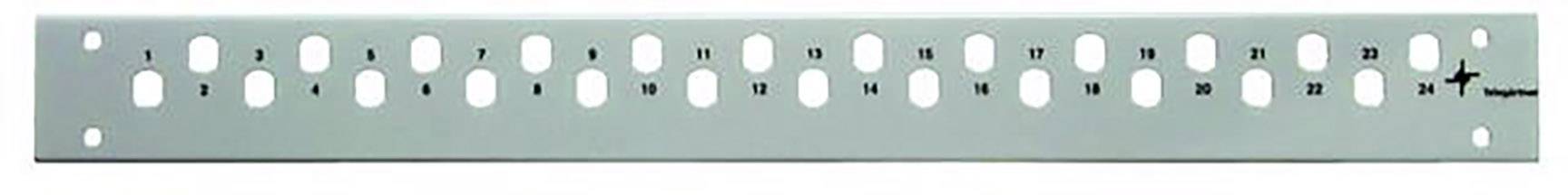 TELEGÄRTNER KARL GÄRTNER - Telegärtner H02025A0493, Rackeinbau, 1U, LC, Grau